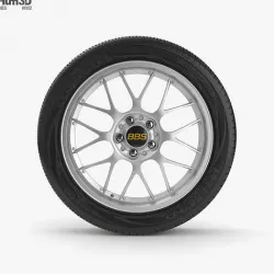 BBS RS Wheel 3D model