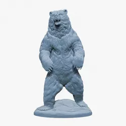 Bear Statue Print Ready 3D model
