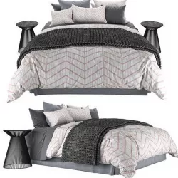 bed 01 3D model