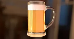 Beer glass Can 3D model