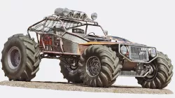 Buggy 3D model