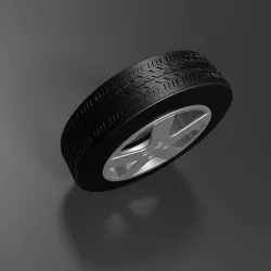 car wheel 3D model