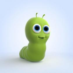 Earth Worm Animated! 3D Model $20 - .3ds - Free3D