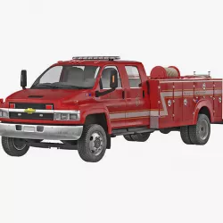 Chevrolet Fire Truck 3D model