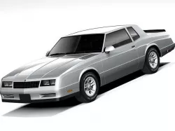 Chevrolet Monte Carlo 1986 3D model