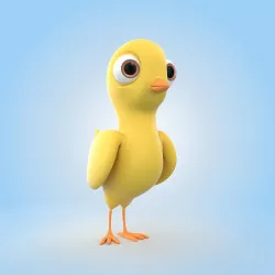 Chick 3D model