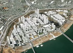 Cityscape Seoul  South Korea 3D model