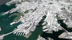 Cityscape Sydney Australia 3D model