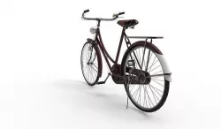Classic Bicycle Low-poly 3D model
