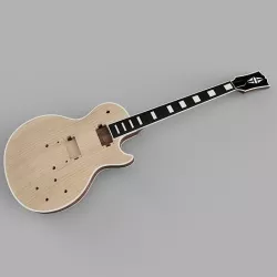 CNC Gibson Les Paul Guitar Body and Neck 3D CAD Model 3D model