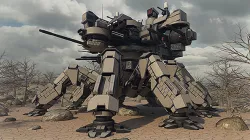 Creation kit and Mecha 3D model