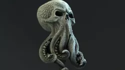 Cthulhu Skull 3D model