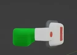 DBZ Power level Scanner  Low-poly 3D model