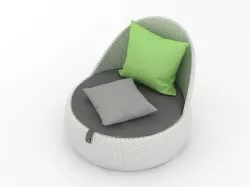 Dedon Dala Chair 3D model