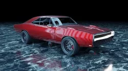 DODGE Charger 1970 Concept 3D model