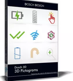 Dosch 3D - 3D Pictograms 3D model