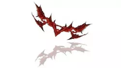 Dragon Scales Bow Low-poly 3D model
