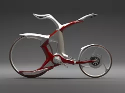 Eco Bike Low-poly 3D model