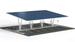 Electric Vehicle Charging Point EV Station 01 3D model