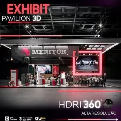 EXHIBIT PAVILION 3D - 3DSMAX - CORONA RENDER 3D model