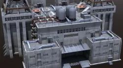 Factory Building - Industrial - Powerplant Low-poly 3D model