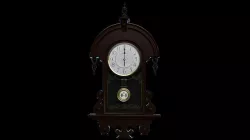 Fancy Pendulum Wall Clock 3D model
