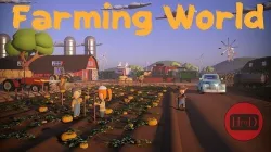 Farming World Blend File Low-poly 3D model