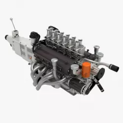 Ferrari Colombo 250 Engine - 3 liter 3D model