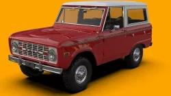 Ford Bronco 1975 3D model