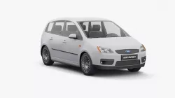 Ford Cmax 2004 lowpoly Low-poly 3D model