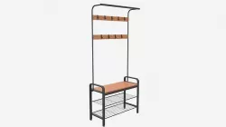 Free Standing Coat Rack Vasagle 3D model