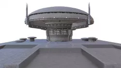 Galactic Senate Building - Star Wars Low-poly 3D model
