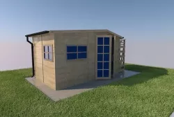 garden toolhouse 3d 3D model