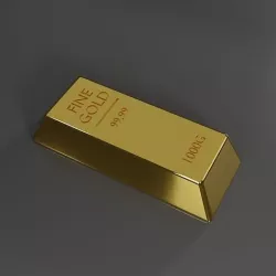 goldbar 3D model