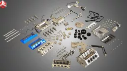 GT500 Engine - Disassembled Engine 3D model