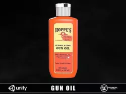 Gun Oil Low-poly 3D model