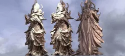 Hades Statue 2  3D model