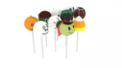 Halloween Cake Pops Set 3D model