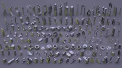 HardSurface Random KIT v1 3D model