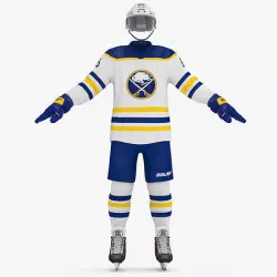 Hockey Uniform Buffalo Sabres 3D model