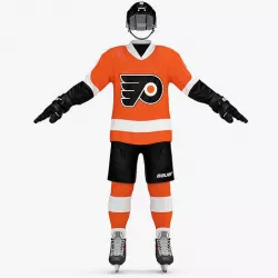 Hockey Uniform Philadelphia Flyers 3D model