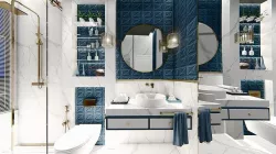  INTERIOR DESIGN OF A BATHROOM 3D model