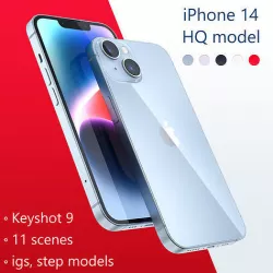 iPhone 14  Keyshot 9 scenes 3D model