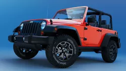 Jeep wrangler 2014 3D Model 3D model