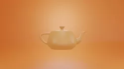 Kettle Low-poly 3D model