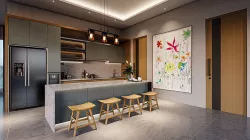 Kitchen Contemporer Style Blender - Fbx - Obj 3D model
