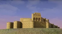 Krak Des Chevaliers Hisn Al Akrad Castle Low-poly 3D model