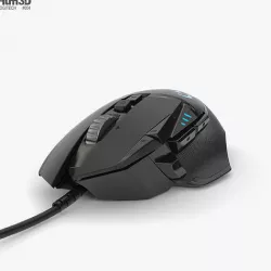 Logitech G502 Hero Gaming Mouse 3D model