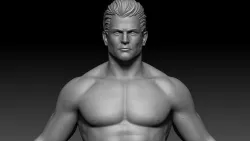Male anatomy reference and print 3D model 3D model