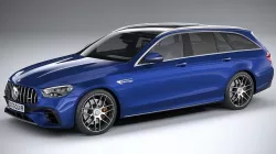 Mercedes E63 Estate AMG 2021 3D model